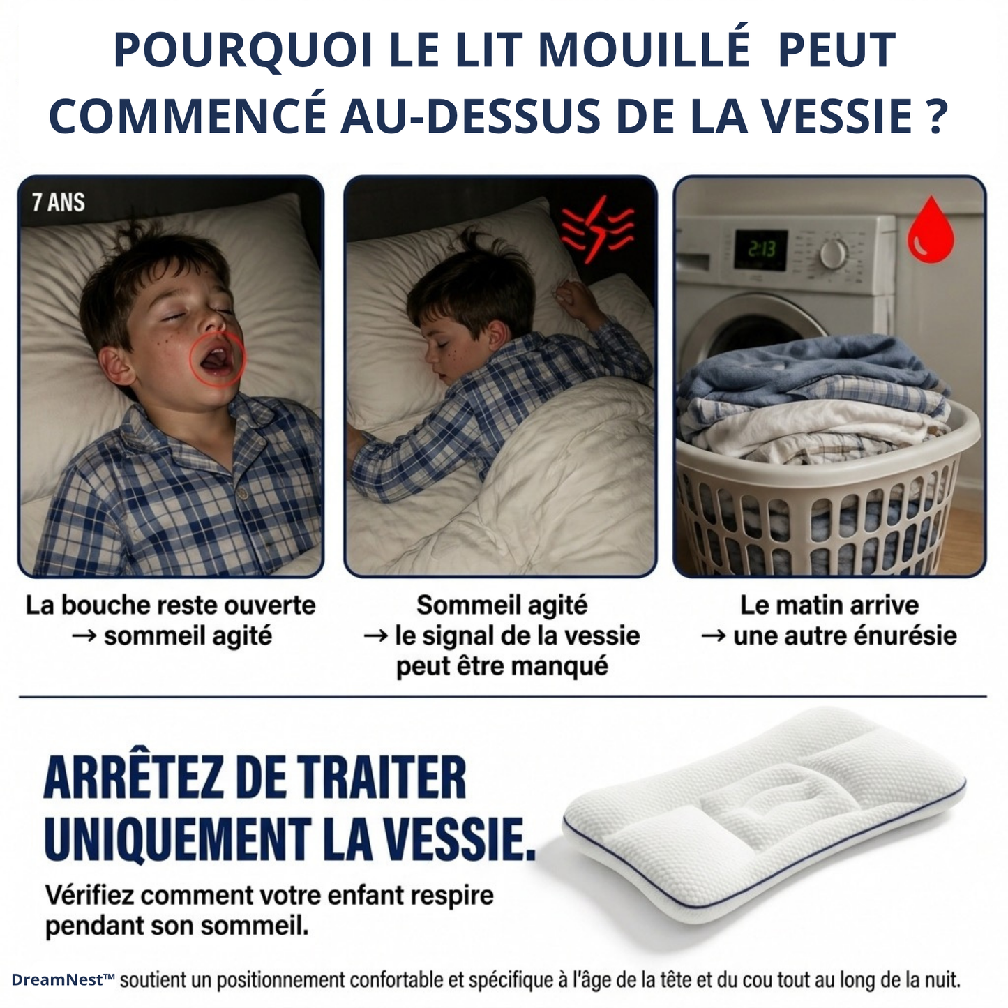 DreamNest™ - Offrez à votre enfant un sommeil plus confortable