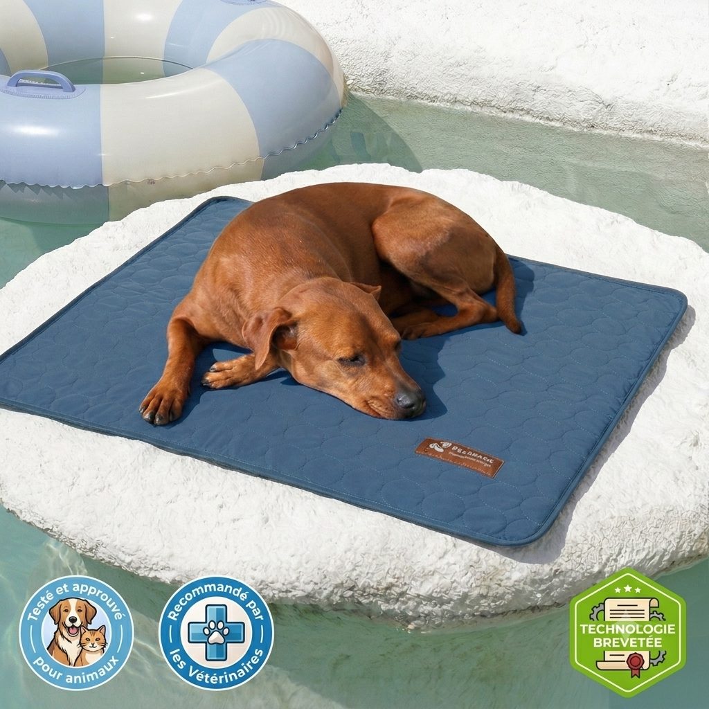 CoolPaw™ - Enfin un chien au frais, même pendant les fortes chaleurs